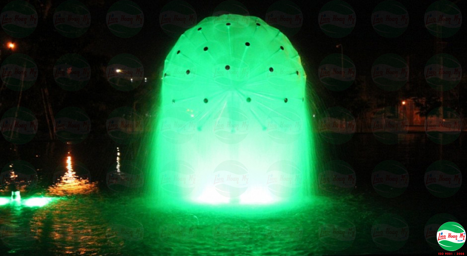 Phun nước nghệ thuật biệt thự Aroma Becamex